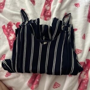 Striped Jumpsuit